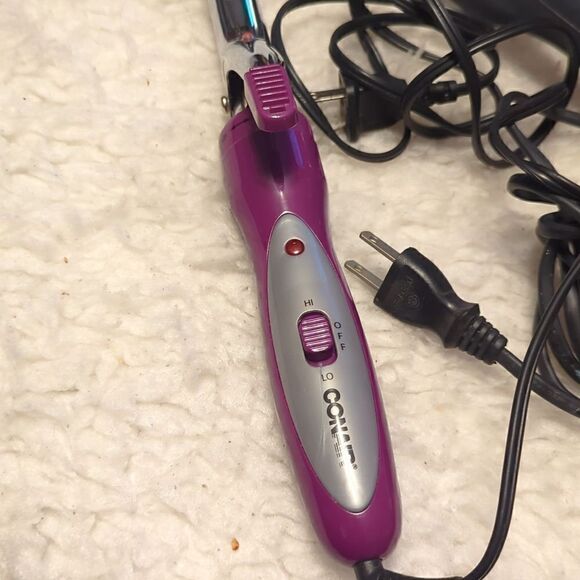 ERGO ProSleeker 2” Tourmaline Ceramic Hair Straightener Iron,Conair CB600 iron - Picture 6 of 10